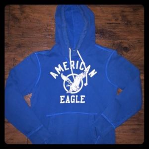 Blue American Eagle Hoodie